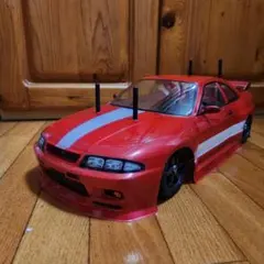 R30スカイライン スーパーシルエット 1/10ラジコンボディ 塗装品・中古