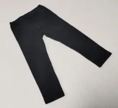 UNIQLO ユニクロ リブレギンス ブラック 黒 100