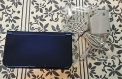 New 3DS LL ネイビー 本体 充電器付き　動作確認済み　汚れ傷あり