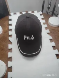 FILA ベースボールキャップ ブラック