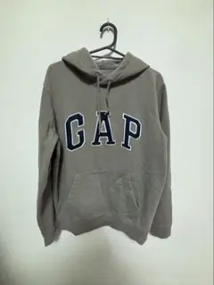 GAP ロゴ プルオーバー パーカー グレーのサムネイル