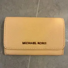 【極美品】MICHAEL KORS 名刺入れ ベージュ