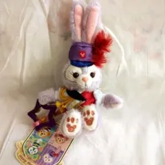 ステラルー　ぬいぐるみストラップ　ディズニーリゾート３５周年　タグ付き