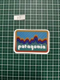 防水ステッカー　パタゴニア　33