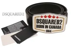 DSQUARED2 ディースクエアード2 新品レザーベルト90伊製 ￥67100のサムネイル