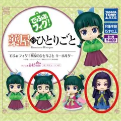 でふぉフィグ！薬屋のひとりごとキーホルダー 猫猫2+ 壬氏