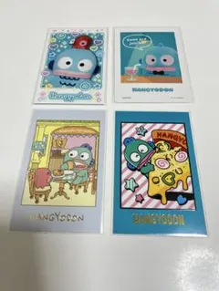 サンリオ　ハンギョドン　トレカ4枚セット　トレーディングカード