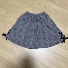 130＊チェック柄キュロット