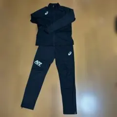 asics ジャージ上下セット S ブラック