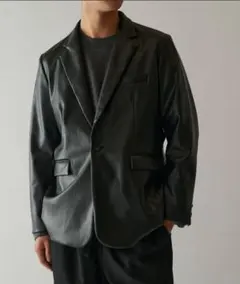 Lui's シンセティックレザー1Bジャケット