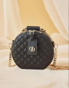 ダーリッチ キルティングサークルバッグ バニティバッグ