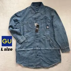 GU undercoverコラボ チュニックシャツ 男女兼用 【L】 ゆったり