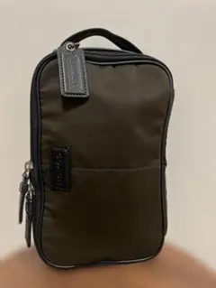 coach　ダークブラウン ナイロン バッグのサムネイル