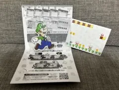 マリオ　キャラクターマグネッツ　ルイージ　メモカード付きのサムネイル