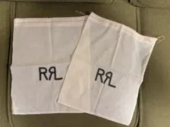 【RRL・ダブルアールエル】巾着・ショッパー 2枚
