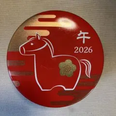 神戸風月堂　干支　ミニゴーフル　空き缶