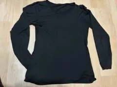 HEATTECH ブラック 長袖シャツ Mサイズ