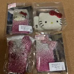iPhone4S ケース　平成　レトロ　デコレーション　キティ