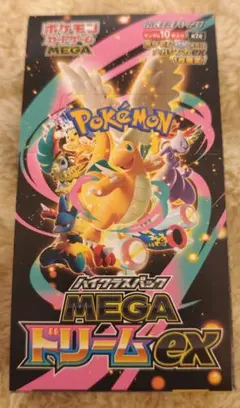 ポケモンカード　メガドリームex 1ボックス　1box mega dream
