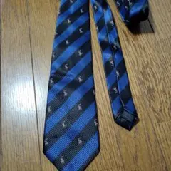 青黒ストライプ ネクタイ　TRADITIONAL