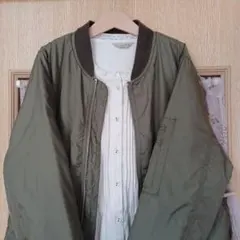 [浜島直子×studio CLIP]タフタMA-1ブルゾン 状態良好　翌日発送