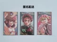 鬼滅の刃　無限城編　フォトカード　戦支度　甘露寺蜜璃　竈門炭治郎　嘴平伊之助