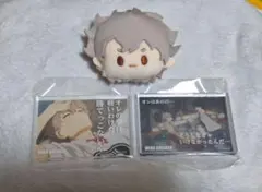 ウィンブレ ダイソー フェイスぬいぐるみキーホルダー アクリルブロック