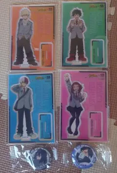 くら寿司 僕のヒーローアカデミア4個セット 缶バッジ2個セット