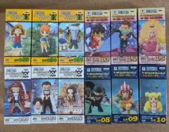 ワンピース ワールドコレクタブルフィギュア 12種まとめ売り※