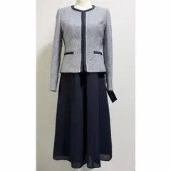 【タグ付未使用】セットアップ ワンピース ツイードジャケット セレモニー
