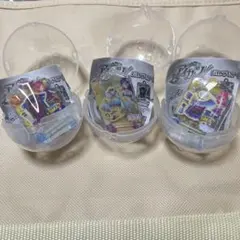 バンダイガチャ　アイカツ!だれでもアイドル活動アクリルチャーム　3個セット