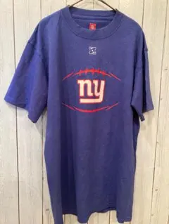 NFL ニューヨークジャイアンツ Tシャツ M ブルー 古着のサムネイル