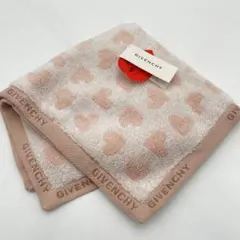 未使用　GIVENCHY ジバンシィ タオル ハンカチ ハート柄