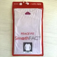 新品 Smooth FACT 9分袖 インナー 下着 肌着120 ピンク