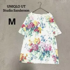 ユニクロUNIQLO UT Studio Sanderson 花柄Tシャツ M白のサムネイル