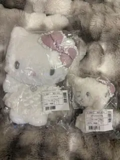 ハローキティ天使と小悪魔　ぬいぐるみ &マスコットホルダー