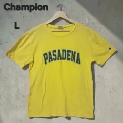Champion チャンピオン カレッジTシャツ PASADENA イエロー Lのサムネイル