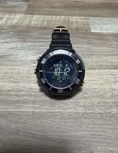 【美品】SEIKO Prospex Field master デジタル腕時計黒金のサムネイル
