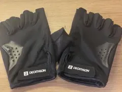 DECATHLON パワーグリップ グローブ ブラック　Mのサムネイル