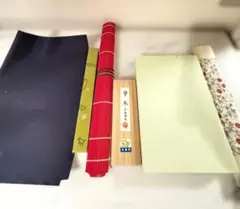 書道セット 書道用具セット 文鎮 筆 墨 硯 半紙 下敷き 筆巻き 習字