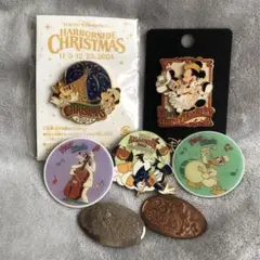 ディズニー　ハーバーサイドクリスマス2004 ピンバッジ　クラシック