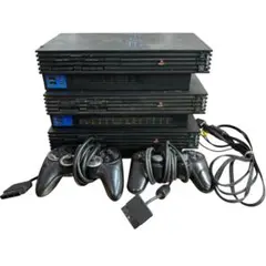 【動作未確認】SONY ソニー PS2 本体 3台セット コントローラー 他