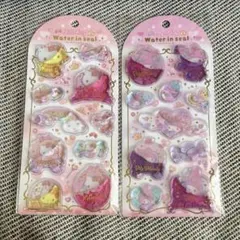 【残りわずか】サンリオ　ウォーターインシール　ハローキティ　マイメロディ