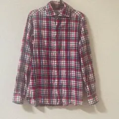 greenlabelrelaxingグリーンレーベル ネルシャツ コットン