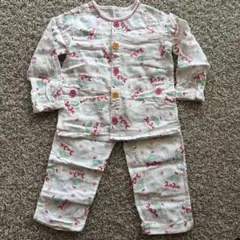 Combi mini ガーゼパジャマ カルーセル110サイズ　美品　①