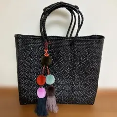 【超美品】✨Vivala Vida✨メルカドバッグ ロンボ ブラック