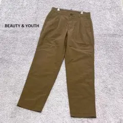 【BEAUTY & YOUTH】ウォッシュナイロン 1P ルーズパンツ メンズ