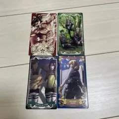 進撃の巨人 カード 4枚セット