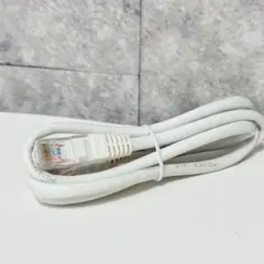 CAT5e LANケーブル 24AWG UTP ホワイト