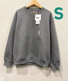 ユニクロCオーバーサイズスウェットシャツSサイズグレー　新品　ユニクロ